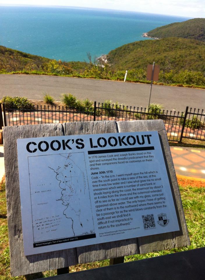 Captain Cook chased a chook all the way to Cooktown